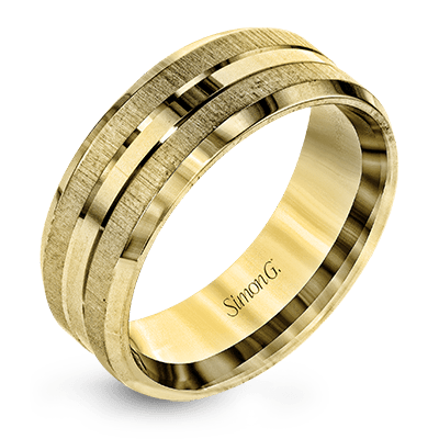 Men's Wedding Band in 14k or 18k Gold - Simon G. Jewelry