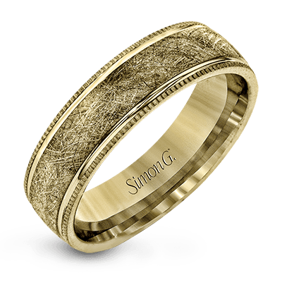 Men's Wedding Band In 14k Or 18k Gold – Simon Jewelry