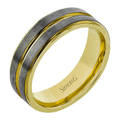 Men's Wedding Band In 14k Or 18k Gold - Simon G. Jewelry