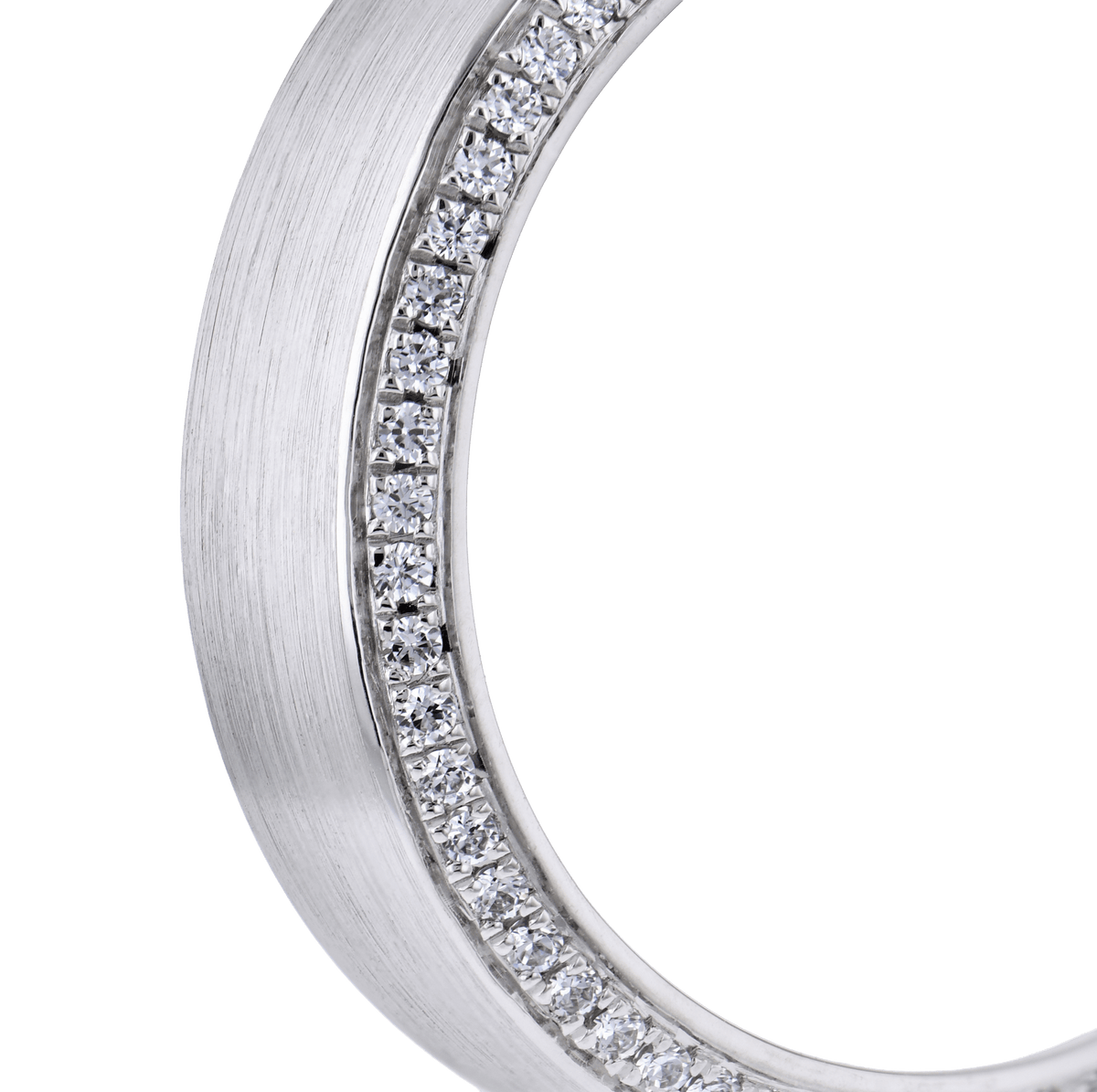 Men's Wedding Band In 14k Or 18k Gold With Diamonds - Simon G. Jewelry