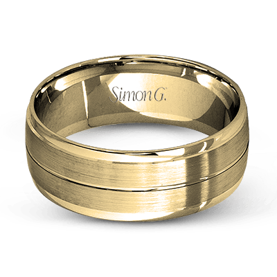 Men's Wedding Band Ring In 14k Or 18k Gold - Simon G. Jewelry