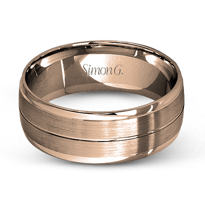 Men's Wedding Band Ring In 14k Or 18k Gold - Simon G. Jewelry