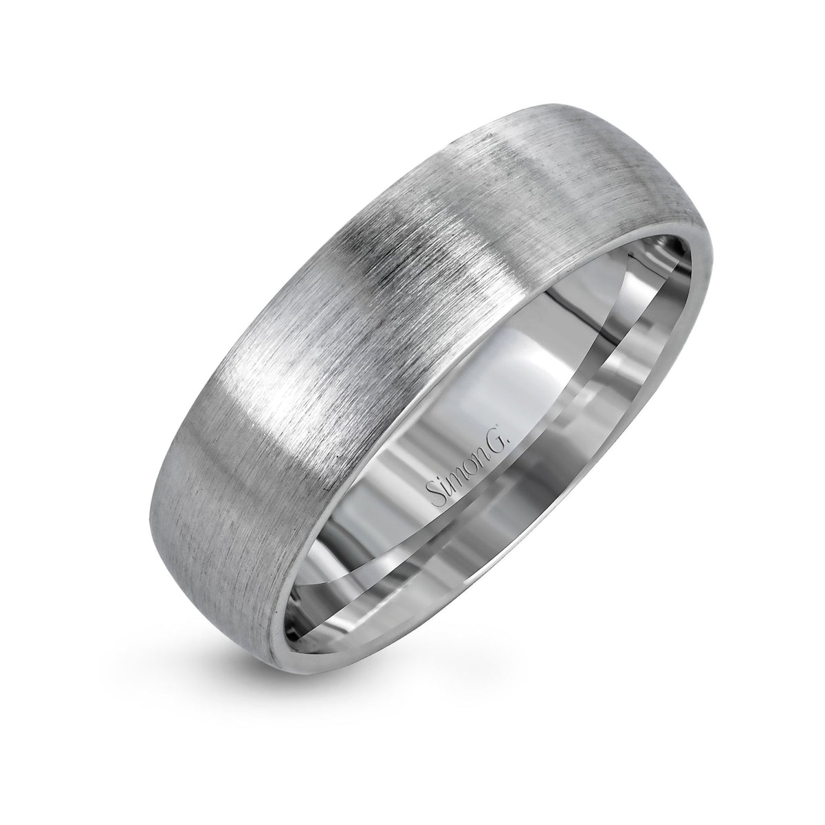Men's Wedding Band Ring In 14k Or 18k Gold - Simon G. Jewelry