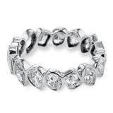 Mixed - Shape Eternity Fashion Ring in 18k Gold - Simon G. Jewelry