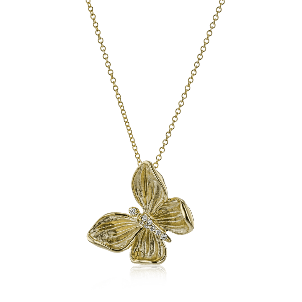 Raf Simmons store Butterfly Necklace