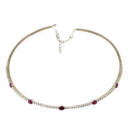 Necklace in 14k Gold with Diamonds - Simon G. Jewelry