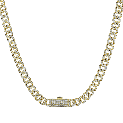 Necklace in 14k Gold with Diamonds - Simon G. Jewelry