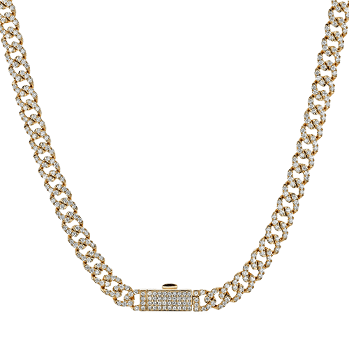 Necklace in 14k Gold with Diamonds - Simon G. Jewelry