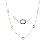 Necklace in 18k Gold with Diamonds - Simon G. Jewelry