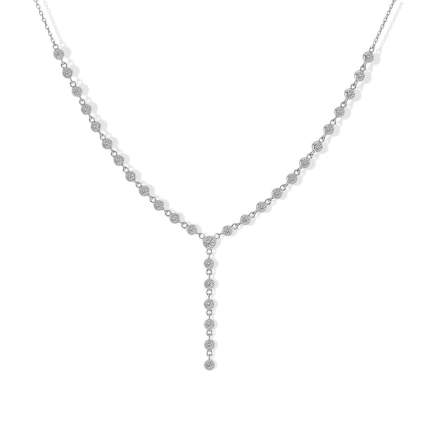 Necklace in 18k Gold with Diamonds - Simon G. Jewelry