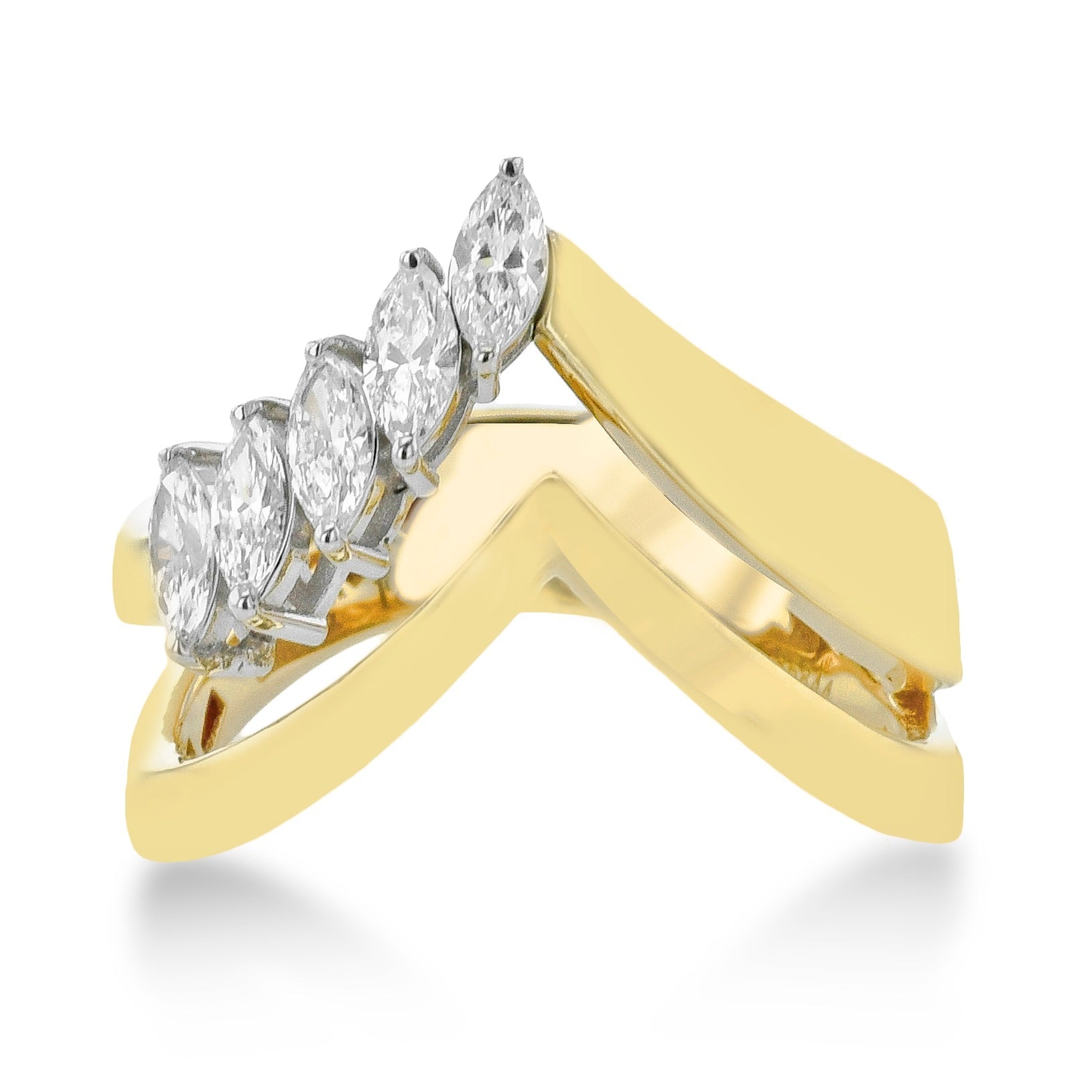 Open Silhouette Fashion Ring in 18k Gold - Simon G. Jewelry