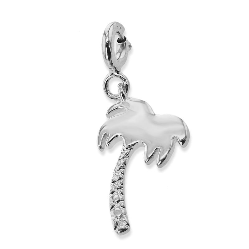 Palm Tree Charm 14k Gold - Simon G. Jewelry