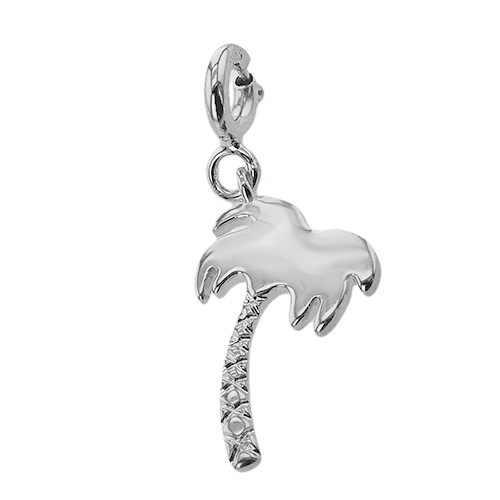 Palm Tree Charm 14k Gold - Simon G. Jewelry