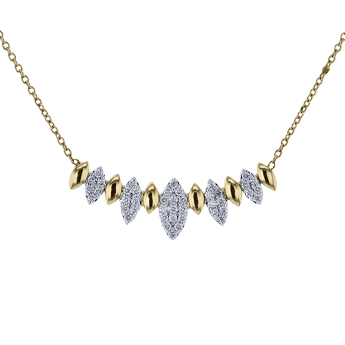 Pendant in 18k Gold with Diamonds - Simon G. Jewelry