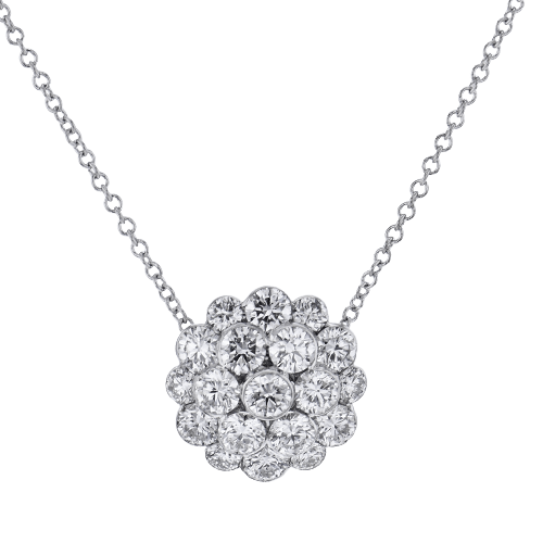 Pendant in 18k Gold with Diamonds - Simon G. Jewelry