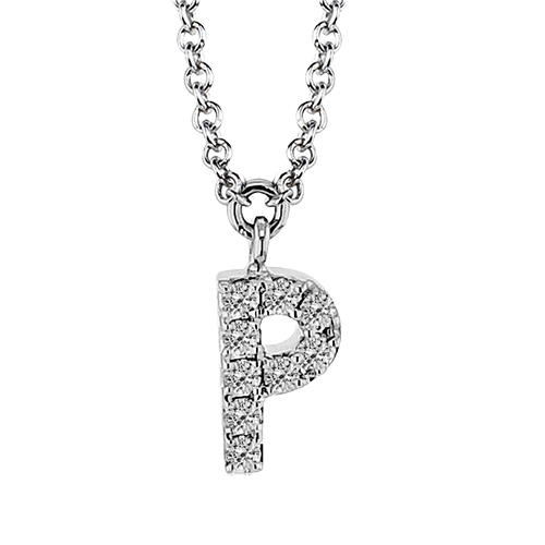 Pendant in 18k Gold with Diamonds - Simon G. Jewelry