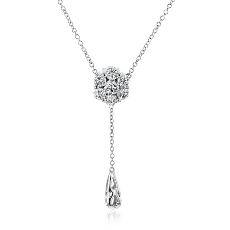 Pendant Necklace in 18k Gold with Diamonds - Simon G. Jewelry