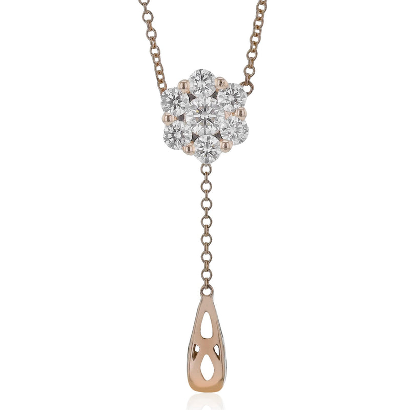 Pendant Necklace in 18k Gold with Diamonds - Simon G. Jewelry