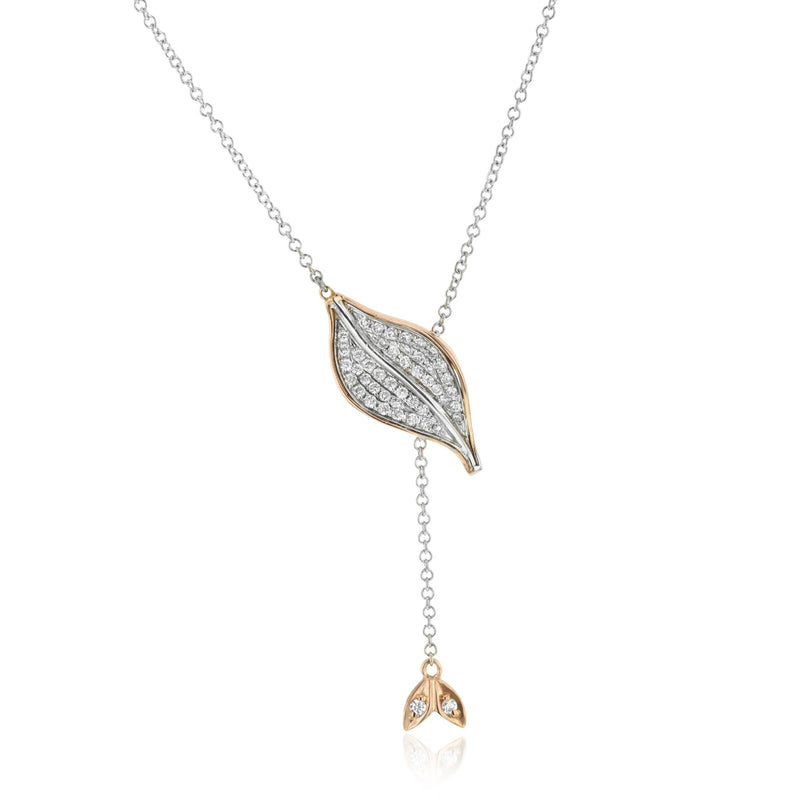 Pendant Necklace in 18k Gold with Diamonds - Simon G. Jewelry