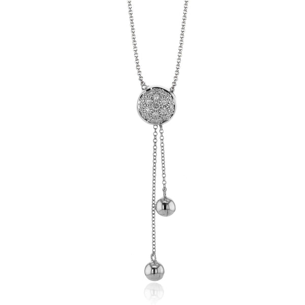 Pendant Necklace in 18k Gold with Diamonds - Simon G. Jewelry