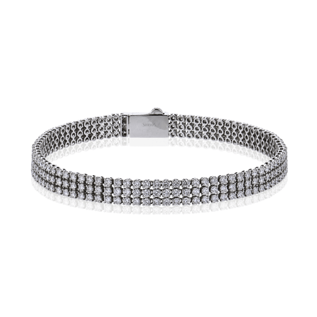 Platinum Diamond Tennis Bracelet - Simon G. Jewelry
