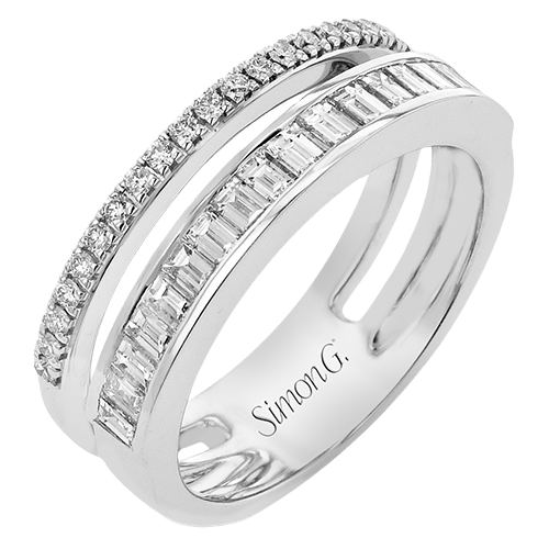 Right Hand Ring in 18k Gold with Diamonds - Simon G. Jewelry