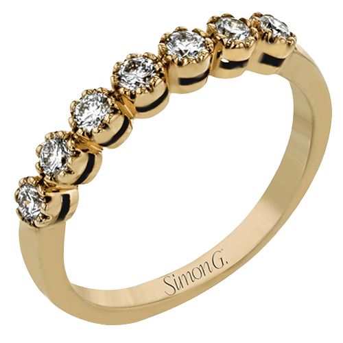 Right Hand Ring in 18k Gold with Diamonds - Simon G. Jewelry