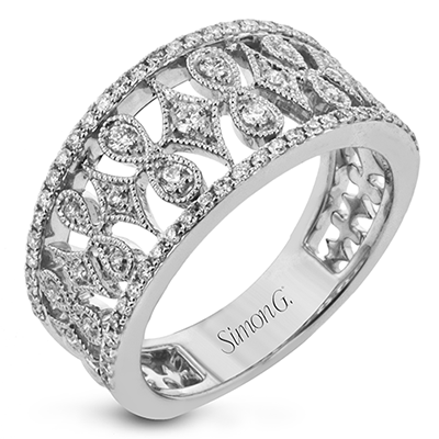 RIGHT HAND RING IN 18K GOLD WITH DIAMONDS - Simon G. Jewelry