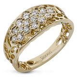 Right Hand Ring in 18k Gold with Diamonds - Simon G. Jewelry