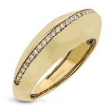 Right Hand Ring in 18k Gold with Diamonds - Simon G. Jewelry