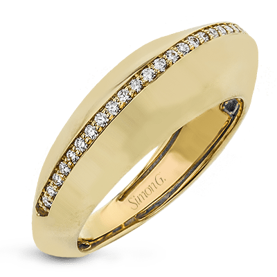 Right Hand Ring in 18k Gold with Diamonds - Simon G. Jewelry