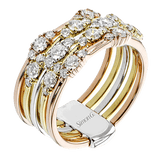 Right Hand Ring In 18k Gold With Diamonds - Simon G. Jewelry