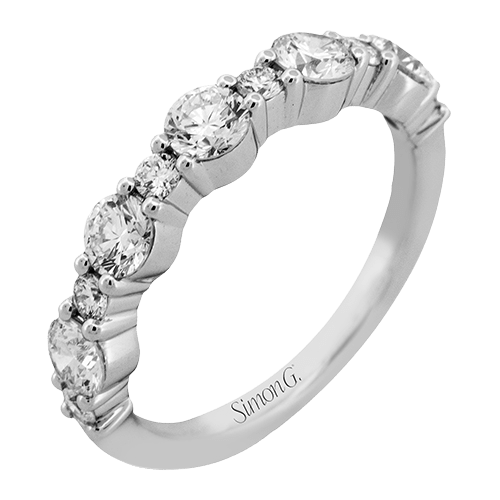 Right Hand Ring in 18k Gold with Diamonds - Simon G. Jewelry