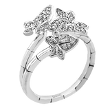 Right Hand Ring in 18k Gold with Diamonds - Simon G. Jewelry