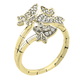 Right Hand Ring in 18k Gold with Diamonds - Simon G. Jewelry