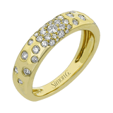 Right Hand Ring in 18k Gold with Diamonds - Simon G. Jewelry