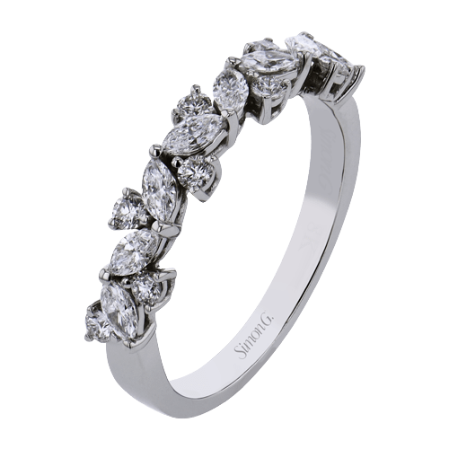 Right Hand Ring in 18k Gold with Diamonds - Simon G. Jewelry