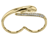 Right Hand Ring in 18k Gold with Diamonds - Simon G. Jewelry
