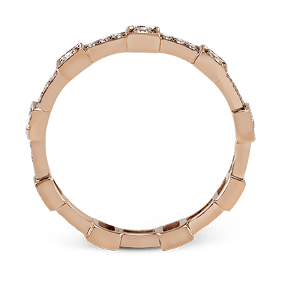 Right Hand Ring In 18k Gold With Diamonds - Simon G. Jewelry