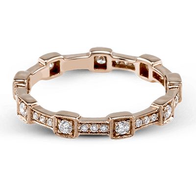 Right Hand Ring In 18k Gold With Diamonds - Simon G. Jewelry