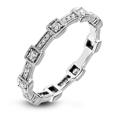 Right Hand Ring In 18k Gold With Diamonds – Simon Jewelry - Main Image