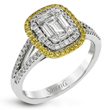 Right Hand Ring in 18k Gold with Diamonds - Simon G. Jewelry