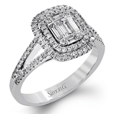 Right Hand Ring in 18k Gold with Diamonds - Simon G. Jewelry