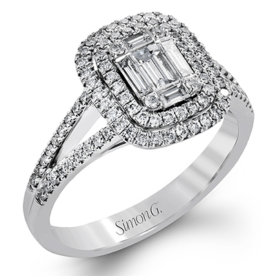 Right Hand Ring in 18k Gold with Diamonds - Simon G. Jewelry