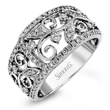 Right Hand Ring in 18k Gold with Diamonds - Simon G. Jewelry