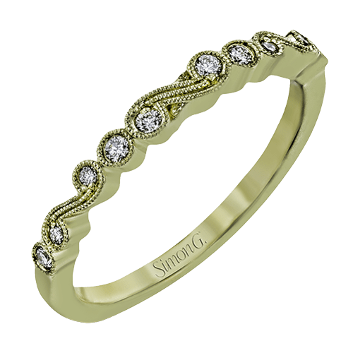 Right Hand Ring in 18k Gold with Diamonds - Simon G. Jewelry