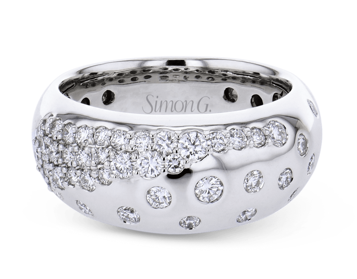 Scattered Diamond Fashion Ring - Simon G. Jewelry