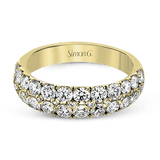 Simon - Set Anniversary Ring In 18k Gold With Diamonds - Simon G. Jewelry
