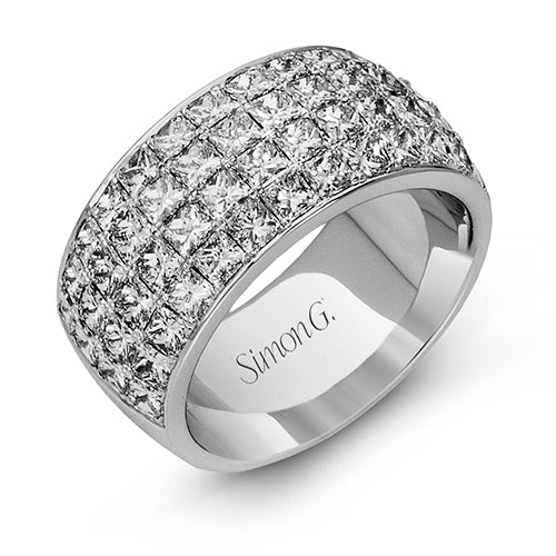 Simon - set Anniversary Ring in 18k Gold with Diamonds - Simon G. Jewelry