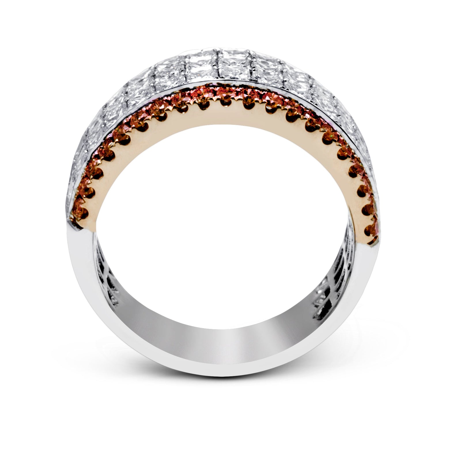 Simon Set Anniversary Ring In Platinum With Diamonds Simon G. Jewelry